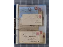 1868/71, 'Die Norddeutsche Post in Schlesien', Ausstellungssammlung mit rund 160 Belegen, dabei viele Besonderheiten, Ersttag