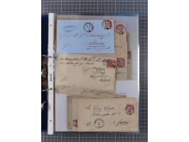 1868/71, 'Die Norddeutsche Post in Schlesien', Ausstellungssammlung mit rund 160 Belegen, dabei viele Besonderheiten, Ersttag