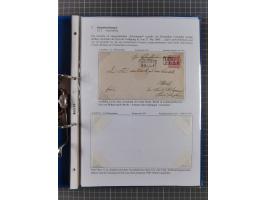 1868/71, 'Die Norddeutsche Post in Schlesien', Ausstellungssammlung mit rund 160 Belegen, dabei viele Besonderheiten, Ersttag