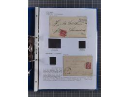 1868/71, 'Die Norddeutsche Post in Schlesien', Ausstellungssammlung mit rund 160 Belegen, dabei viele Besonderheiten, Ersttag