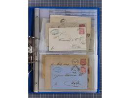 1868/71, 'Die Norddeutsche Post in Schlesien', Ausstellungssammlung mit rund 160 Belegen, dabei viele Besonderheiten, Ersttag