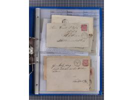 1868/71, 'Die Norddeutsche Post in Schlesien', Ausstellungssammlung mit rund 160 Belegen, dabei viele Besonderheiten, Ersttag