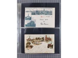 GLEIWITZ, rund 175 Karten, dabei 'Gruß aus', Lithos, Straßenansichten, etc.
