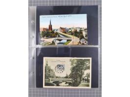 GLEIWITZ, rund 175 Karten, dabei 'Gruß aus', Lithos, Straßenansichten, etc.