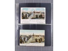 GLEIWITZ, rund 175 Karten, dabei 'Gruß aus', Lithos, Straßenansichten, etc.