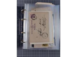 1830/86 (ca.), über 45 meist markenlose Briefe mit Steigbügelstempeln mit Schwerpunkt Württemberg, dabei u.a. HAIGERLOCH in r