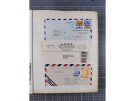 1931/81 (ca), over 120 cards and covers, incl. some better and early items, some Zeppelin Mail, etc., in one album