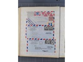 1931/81 (ca), over 120 cards and covers, incl. some better and early items, some Zeppelin Mail, etc., in one album