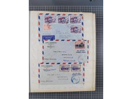 1931/81 (ca), over 120 cards and covers, incl. some better and early items, some Zeppelin Mail, etc., in one album