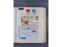 1931/81 (ca), over 120 cards and covers, incl. some better and early items, some Zeppelin Mail, etc., in one album