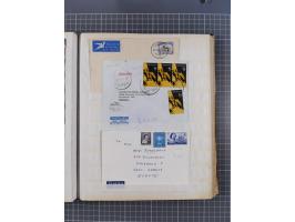 1931/81 (ca), over 120 cards and covers, incl. some better and early items, some Zeppelin Mail, etc., in one album