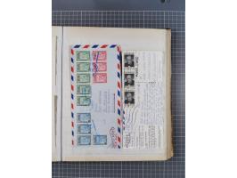 1931/81 (ca), over 120 cards and covers, incl. some better and early items, some Zeppelin Mail, etc., in one album