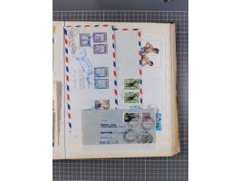 1931/81 (ca), over 120 cards and covers, incl. some better and early items, some Zeppelin Mail, etc., in one album