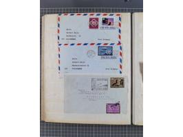 1931/81 (ca), over 120 cards and covers, incl. some better and early items, some Zeppelin Mail, etc., in one album