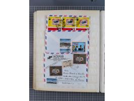 1931/81 (ca), over 120 cards and covers, incl. some better and early items, some Zeppelin Mail, etc., in one album