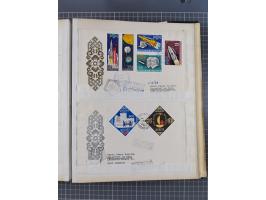 1931/81 (ca), over 120 cards and covers, incl. some better and early items, some Zeppelin Mail, etc., in one album