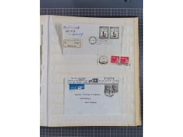 1931/81 (ca), over 120 cards and covers, incl. some better and early items, some Zeppelin Mail, etc., in one album