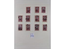 1920/23, Turkey in Asia collection on eight album pages starting with first issues, including Mi.739, 742 mint and used, spec