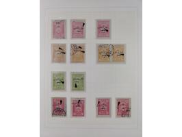 1920/23, Turkey in Asia collection on eight album pages starting with first issues, including Mi.739, 742 mint and used, spec