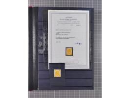 1948/51, meist postfrischer und gestempelter Bestand, angefangen ab Posthornsatz kpl. postfrisch sign. bzw. 70-90 Pfg. unsign