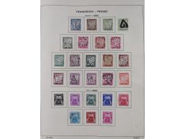 1849/1961, unused and used collection, including some French Colonies, a few better items like Mi.-Nr. 152 used, 239 used and