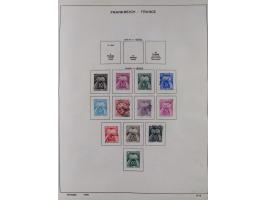 1849/1961, unused and used collection, including some French Colonies, a few better items like Mi.-Nr. 152 used, 239 used and