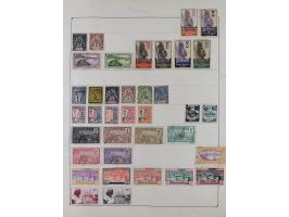 1849/1961, unused and used collection, including some French Colonies, a few better items like Mi.-Nr. 152 used, 239 used and