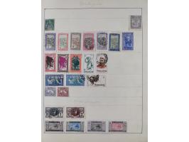 1849/1961, unused and used collection, including some French Colonies, a few better items like Mi.-Nr. 152 used, 239 used and