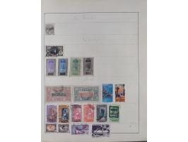 1849/1961, unused and used collection, including some French Colonies, a few better items like Mi.-Nr. 152 used, 239 used and