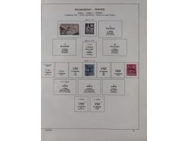 1849/1961, unused and used collection, including some French Colonies, a few better items like Mi.-Nr. 152 used, 239 used and