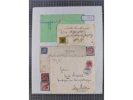 AACH bis ZELL, große Stempelsammlung von Vorphilatelie bis Nachverwendungen in 15 Schubern, mit über 900 Belegen und vielen l