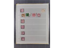 AACH bis ZELL, große Stempelsammlung von Vorphilatelie bis Nachverwendungen in 15 Schubern, mit über 900 Belegen und vielen l