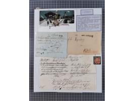 AACH bis ZELL, große Stempelsammlung von Vorphilatelie bis Nachverwendungen in 15 Schubern, mit über 900 Belegen und vielen l