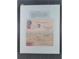 AACH bis ZELL, große Stempelsammlung von Vorphilatelie bis Nachverwendungen in 15 Schubern, mit über 900 Belegen und vielen l