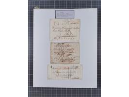 AACH bis ZELL, große Stempelsammlung von Vorphilatelie bis Nachverwendungen in 15 Schubern, mit über 900 Belegen und vielen l