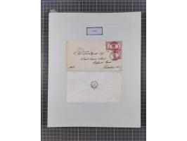 AACH bis ZELL, große Stempelsammlung von Vorphilatelie bis Nachverwendungen in 15 Schubern, mit über 900 Belegen und vielen l