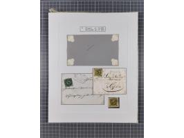 AACH bis ZELL, große Stempelsammlung von Vorphilatelie bis Nachverwendungen in 15 Schubern, mit über 900 Belegen und vielen l