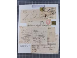 AACH bis ZELL, große Stempelsammlung von Vorphilatelie bis Nachverwendungen in 15 Schubern, mit über 900 Belegen und vielen l