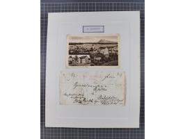 AACH bis ZELL, große Stempelsammlung von Vorphilatelie bis Nachverwendungen in 15 Schubern, mit über 900 Belegen und vielen l