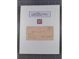 AACH bis ZELL, große Stempelsammlung von Vorphilatelie bis Nachverwendungen in 15 Schubern, mit über 900 Belegen und vielen l