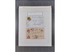 AACH bis ZELL, große Stempelsammlung von Vorphilatelie bis Nachverwendungen in 15 Schubern, mit über 900 Belegen und vielen l