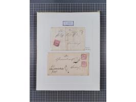 AACH bis ZELL, große Stempelsammlung von Vorphilatelie bis Nachverwendungen in 15 Schubern, mit über 900 Belegen und vielen l