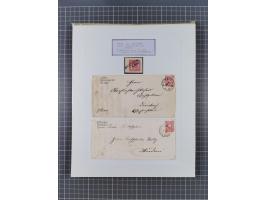 AACH bis ZELL, große Stempelsammlung von Vorphilatelie bis Nachverwendungen in 15 Schubern, mit über 900 Belegen und vielen l