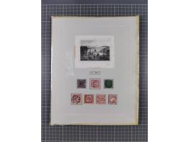 AACH bis ZELL, große Stempelsammlung von Vorphilatelie bis Nachverwendungen in 15 Schubern, mit über 900 Belegen und vielen l