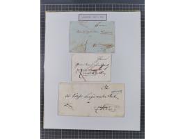 AACH bis ZELL, große Stempelsammlung von Vorphilatelie bis Nachverwendungen in 15 Schubern, mit über 900 Belegen und vielen l