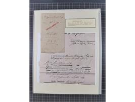 AACH bis ZELL, große Stempelsammlung von Vorphilatelie bis Nachverwendungen in 15 Schubern, mit über 900 Belegen und vielen l