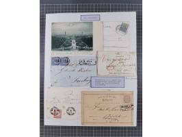 AACH bis ZELL, große Stempelsammlung von Vorphilatelie bis Nachverwendungen in 15 Schubern, mit über 900 Belegen und vielen l