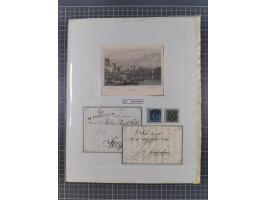 AACH bis ZELL, große Stempelsammlung von Vorphilatelie bis Nachverwendungen in 15 Schubern, mit über 900 Belegen und vielen l