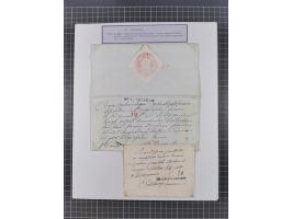 AACH bis ZELL, große Stempelsammlung von Vorphilatelie bis Nachverwendungen in 15 Schubern, mit über 900 Belegen und vielen l