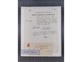 AACH bis ZELL, große Stempelsammlung von Vorphilatelie bis Nachverwendungen in 15 Schubern, mit über 900 Belegen und vielen l